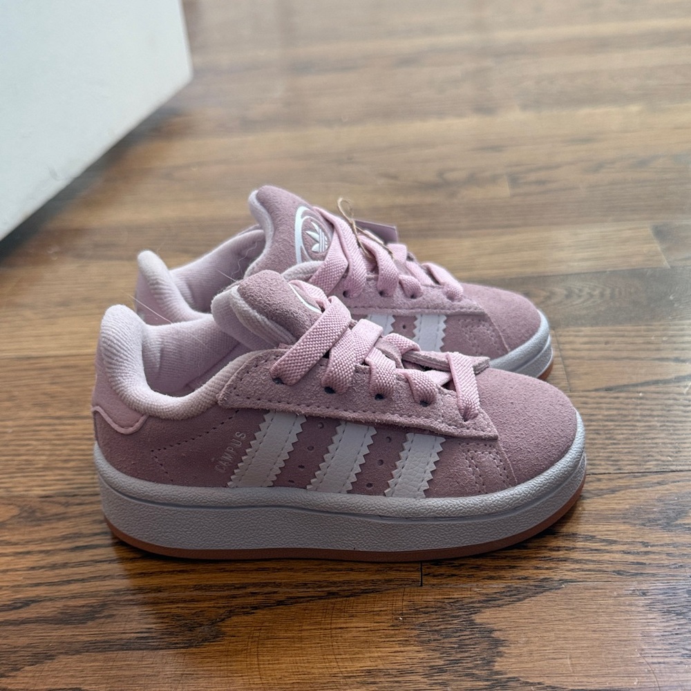 Adidas Kids Light Pink Sneakers